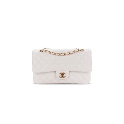 CHANEL QUILTED CAVIAR MEDIUM CLASSIC DOUBLE FLAP A01112 (25.5*15.5*6.5cm)